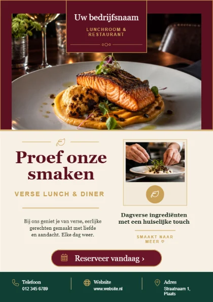 Proef onze smaken